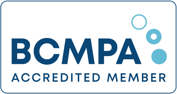 BCMPA Accredited Member logo.